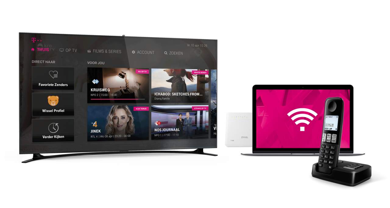 TMobile TV & Bellen MaandlastenManager